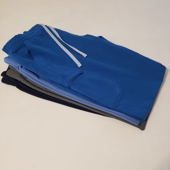 Figs Pants & Jumpsuits Figs Livingston Ceil Blue Navy Graphite Yola